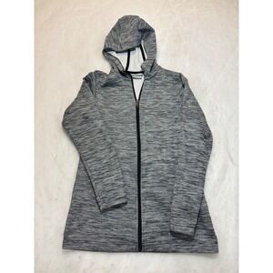 Columbia Sportswear Full Zip Hooded Jacket Heather Gray Athletic Women's Size S